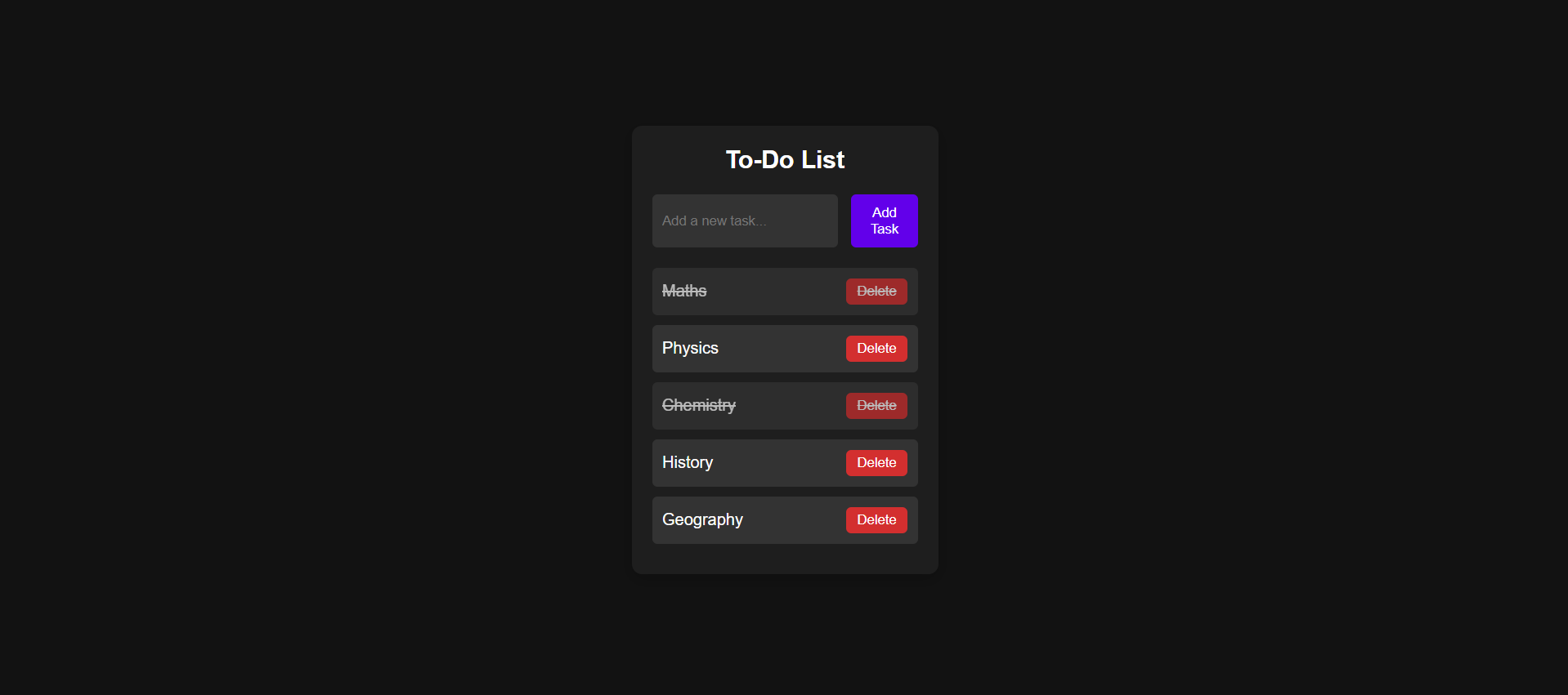 Project Snapshot